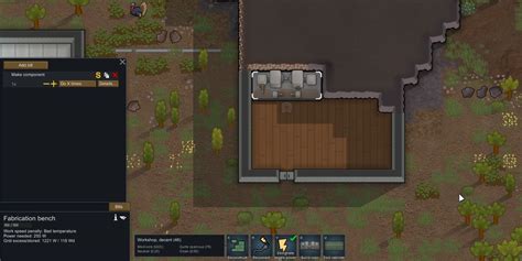 rimworld assembly bench vs fabrication